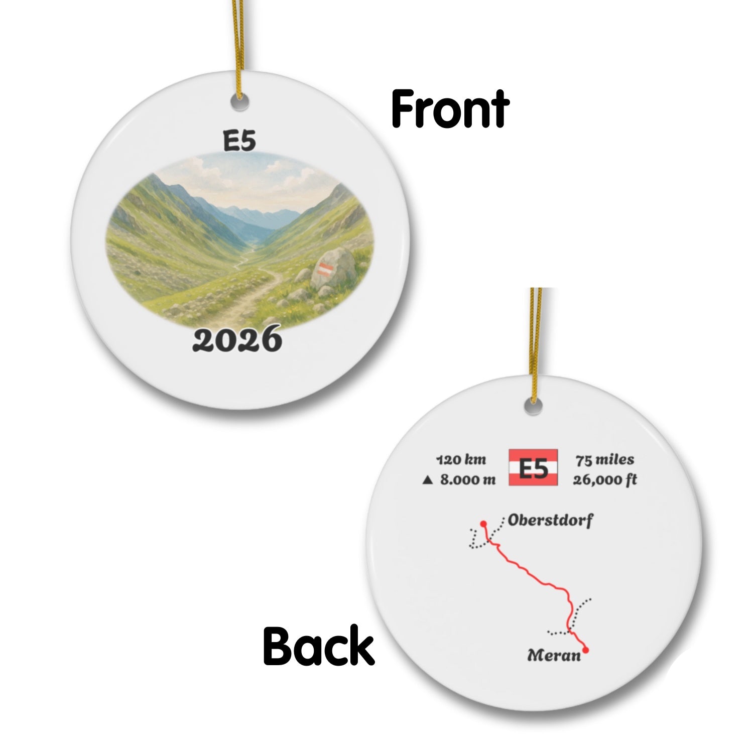 E5 Oberstdorf - Meran ornament mockup (front & back), 2026.